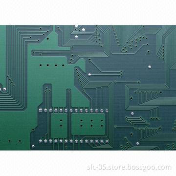 Double-sided PCB with Soldermask Black Green, 2.0mm Board Thickness and Chem Sn Surface Finish